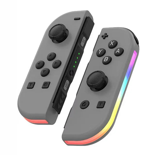 GamePulse trådløs spilcontroller, kompatibel med PC & konsol, med Bluetooth og RGB-belysning.