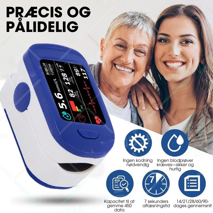 Pulsoximeter til sportsudøvere. Overvåg iltmætning og puls under træning for optimal præstation.