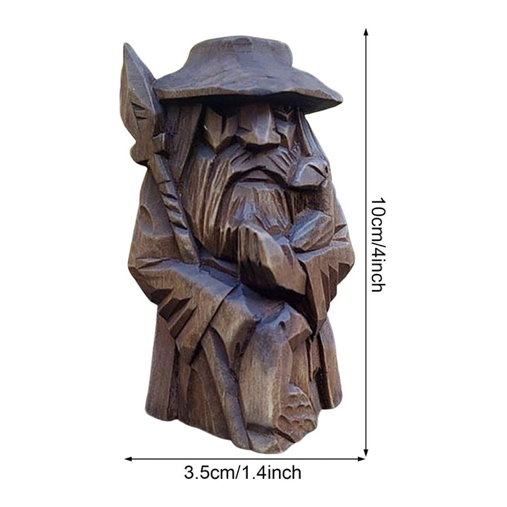 Boligtilbehør: Tyr statuette til din vikingeindretning. Håndværk af høj kvalitet.