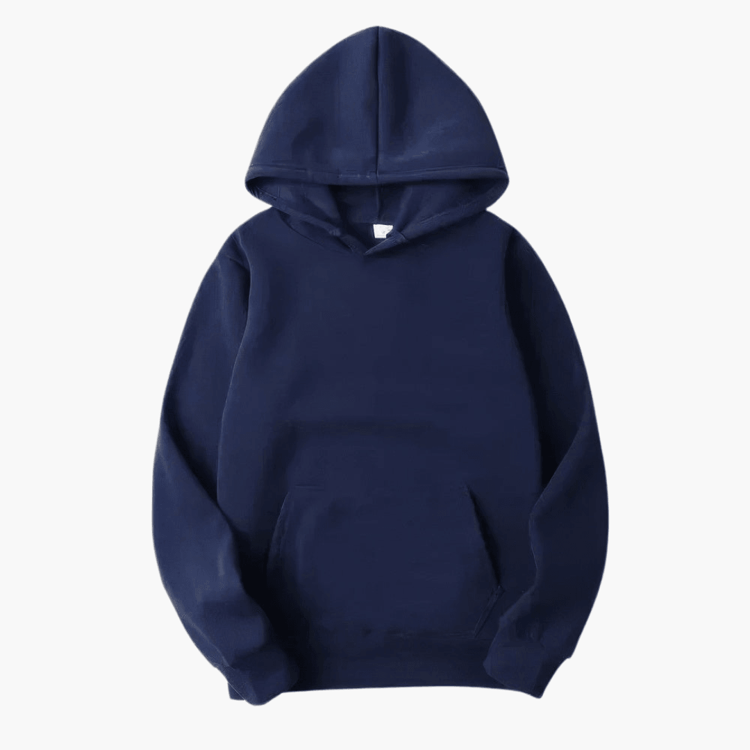 Varm herre sweatshirt med hætte, perfekt til kølige dage og casual stil.