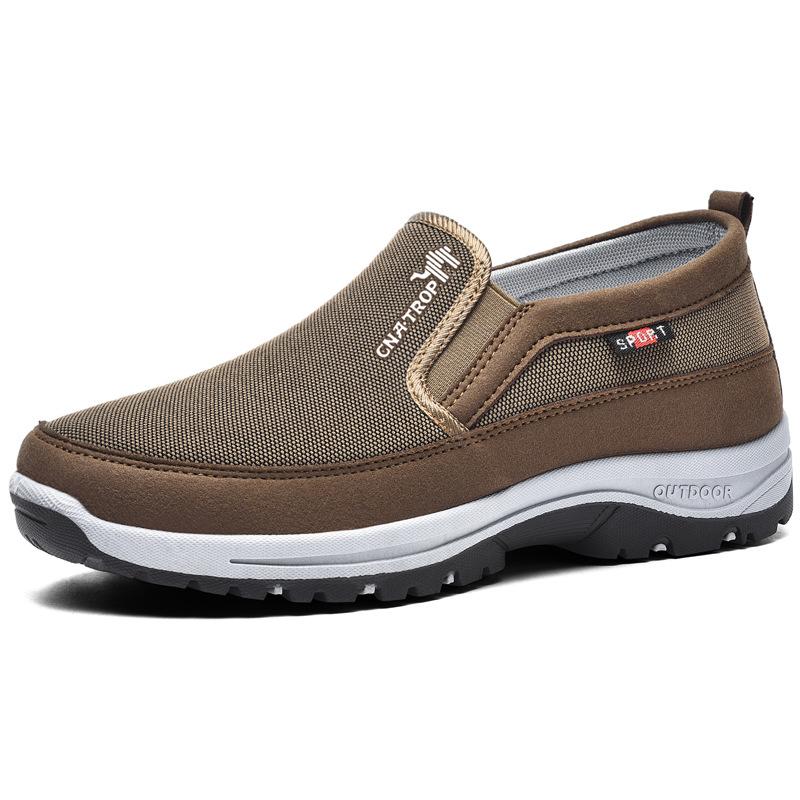Slip-on sko til mænd. Designet for maksimal komfort og effektiv smertelindring med indbygget svangstøtte.