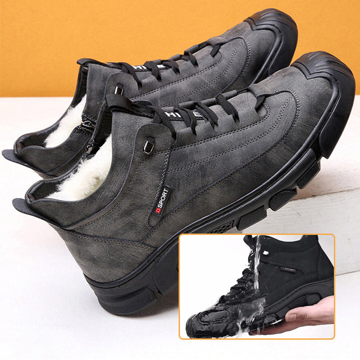 Komfortable herresko i et moderne design. Perfekte vinter sneakers med skridsikker sål.
