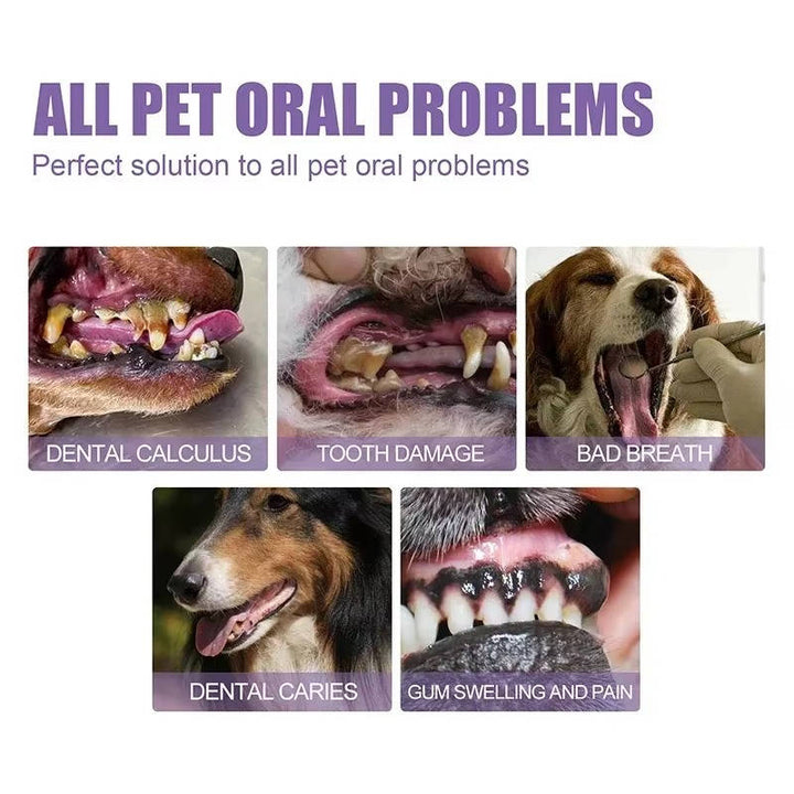 Effektiv gel til hunde mundpleje. Reducer tandsten og giv din hund en frisk ånde, dagligt.