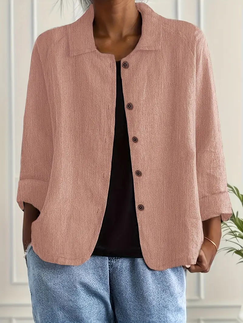 Elegant klassisk top til kvinder, perfekt til moderne outfits og afslappet stil.