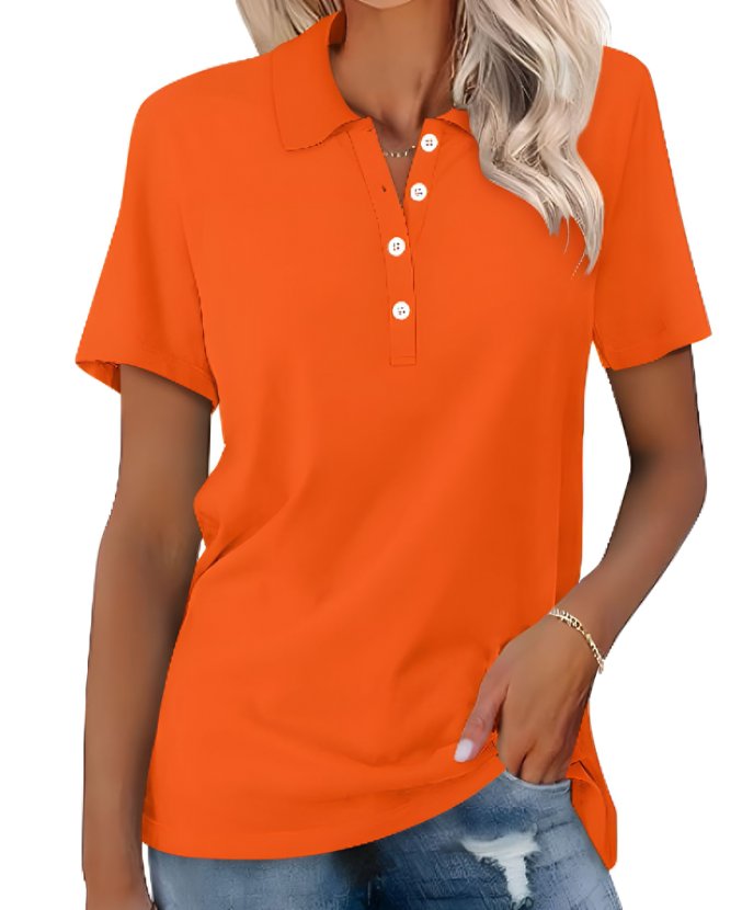 Sort dame polo med en tidløs klassisk pasform, velegnet til mange anledninger.