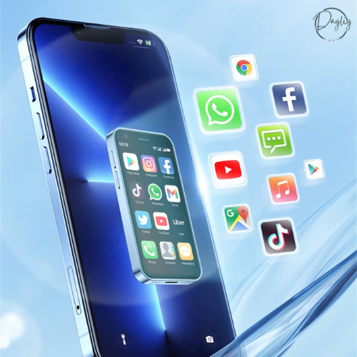 Robust mini smartphone designet til at holde. Den slidstærke Android lommetelefon.