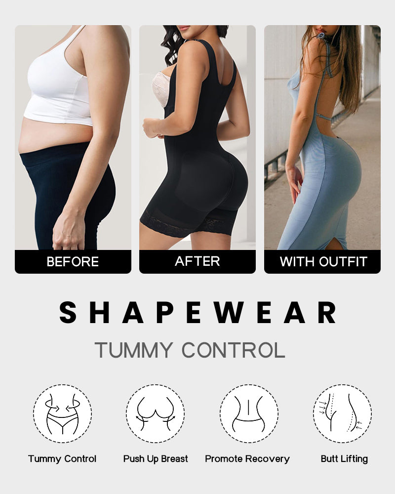 Kvinderes shapewear, giver fasthed og løfter diskret, mens det skaber en smuk silhuet.