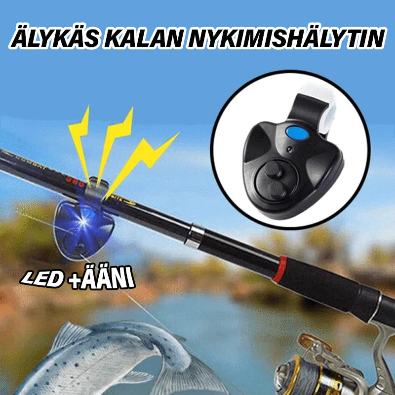 "Älykäs kalastushälytyslaite LED-valoilla, kiinnitetty vapaaseen; Kompakti, vedenpitävä laite kalastustarvikkeena"