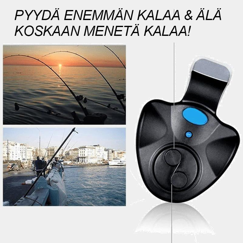 "Älykäs kalastushälytyslaite LED-valoilla, kiinnitetty vapaaseen; Kompakti, vedenpitävä laite kalastustarvikkeena"