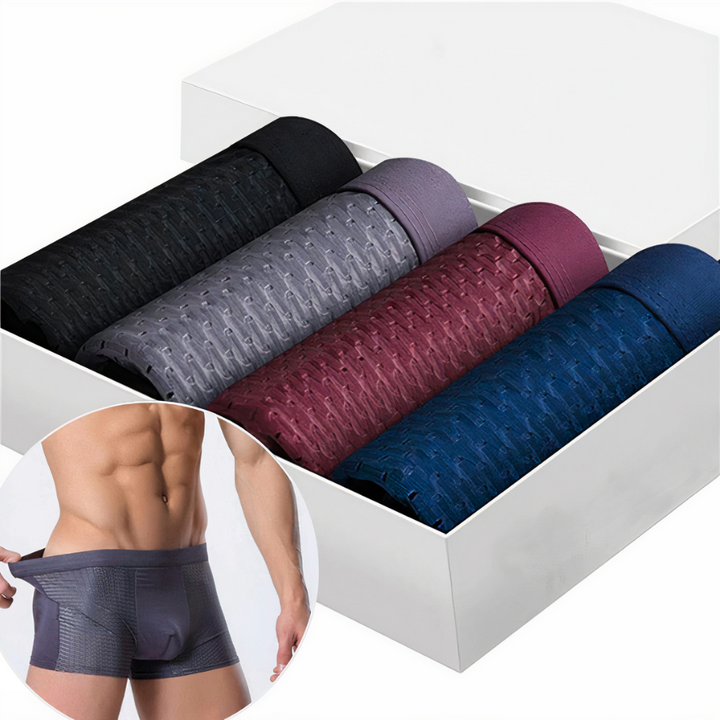 Mænds boxershorts pakke med 10. Ultimativ komfort, åndbar og fleksibel undertøj til hverdag.