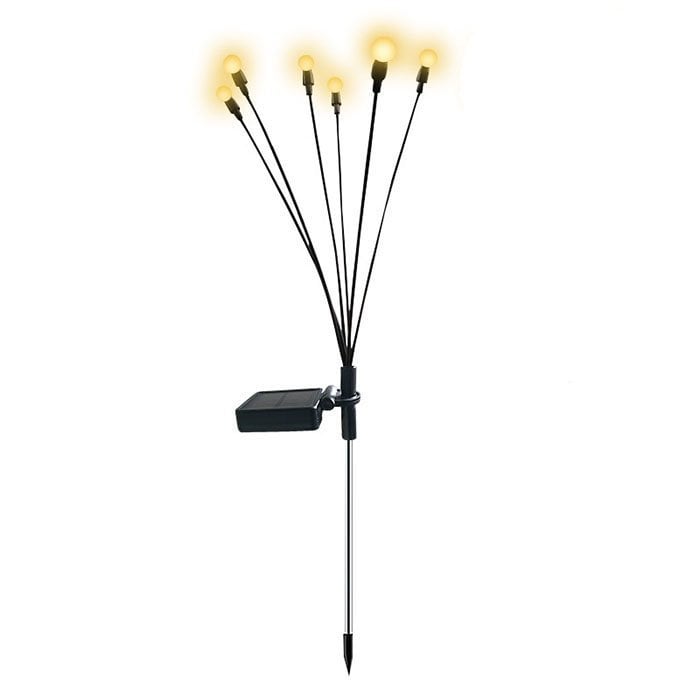 Vandtætte solcellelamper med holdbar udendørsbelysning og charmerende ildflueeffekt. Perfekte til ethvert vejr.