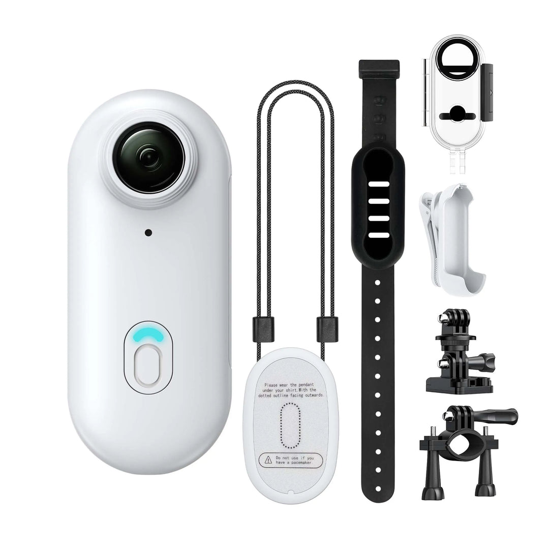 4K digitalt kamera til vlogging med WiFi og 360° holder. Fang dine oplevelser i høj opløsning.