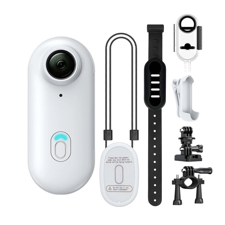 4K digitalt kamera til vlogging med WiFi og 360° holder. Fang dine oplevelser i høj opløsning.