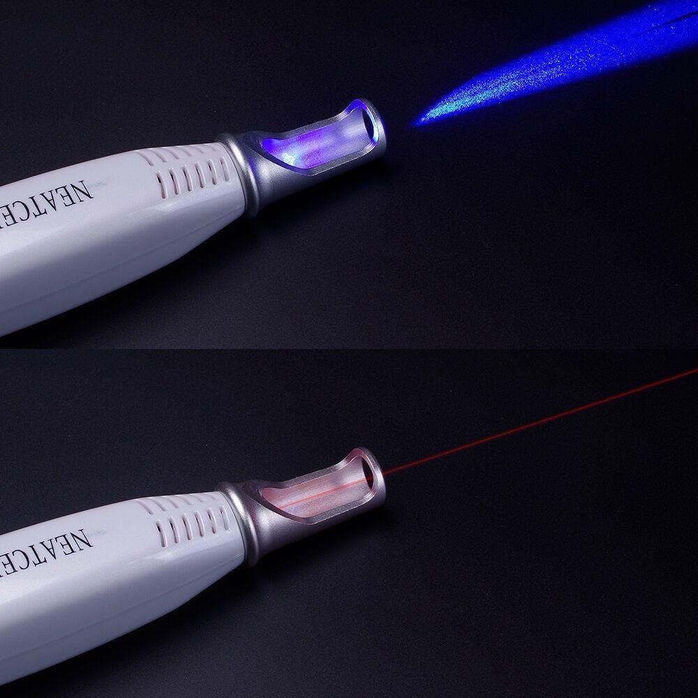 Ergonomisk designet picosekund laserpen for sikker og nem fjernelse af pigment og tatoveringer.