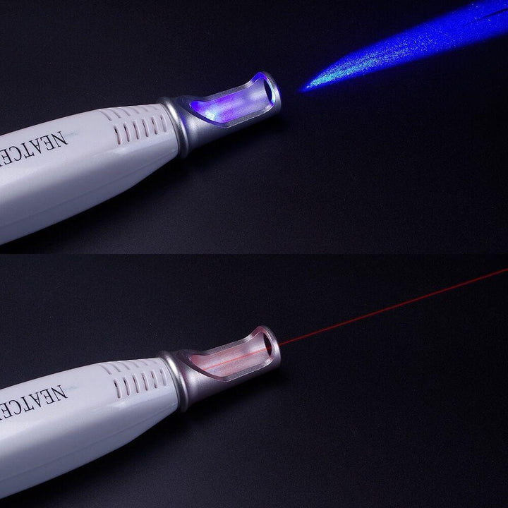 Ergonomisk designet picosekund laserpen for sikker og nem fjernelse af pigment og tatoveringer.