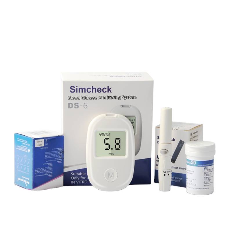 Præcis blodsukkermåler til hjemmebrug. Digital glucometer for hurtig og nem diabetesmåling af blodsukker.