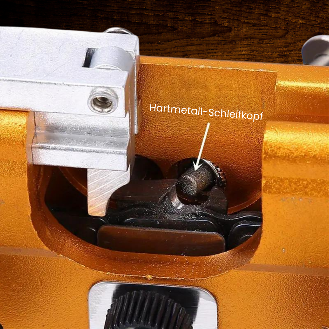 ProfiSaw professionel kædesliber for holdbar skarphed på alle motorsave. Uundværligt værktøj.