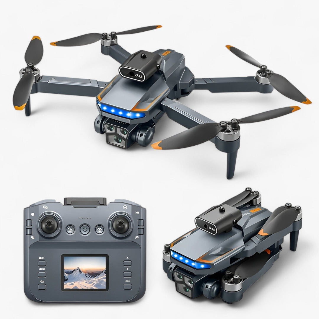RC drone med 8K kamera og forhindringsundgåelse, perfekt til luftfotografi og videooptagelse udendørs.