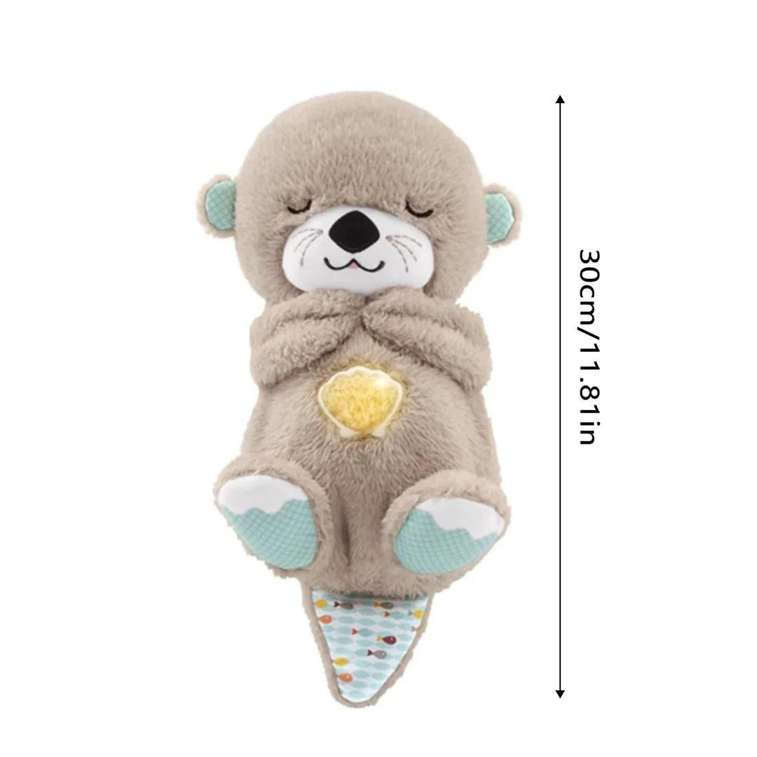 Cozydream odder nussebamse, beroligende plyslegetøj til babyer og børn, en perfekt gave.