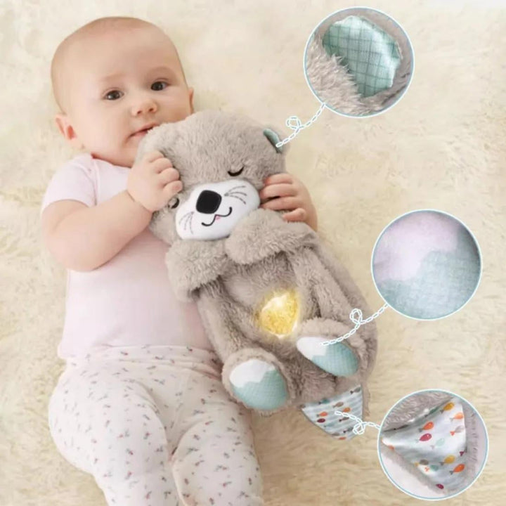 CozyDream odder nussebamse, designet til at give baby tryghed og ro ved sengetid.