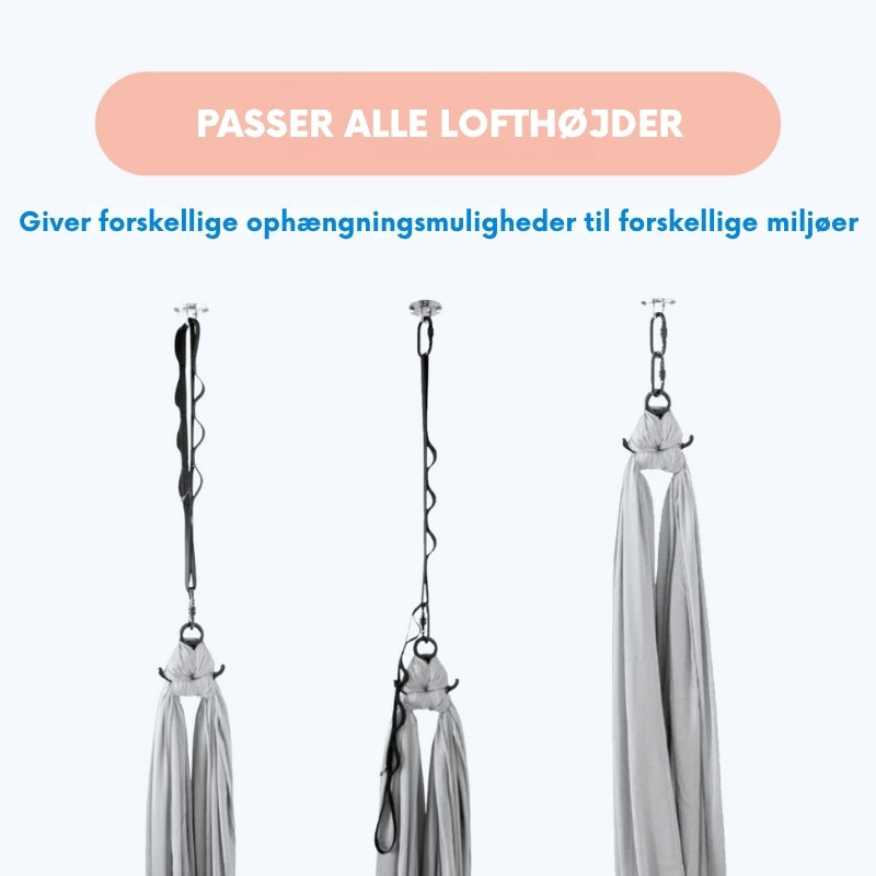 Sansegynge til indendørs brug. Perfekt for børn med behov for sensorisk stimulering og stressreduktion.