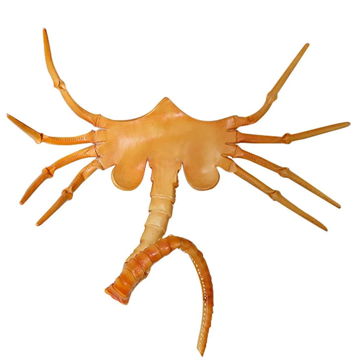 Halloween Alien Facehugger maske i latex. Unisex skræmmende kostume til cosplay og temafest.