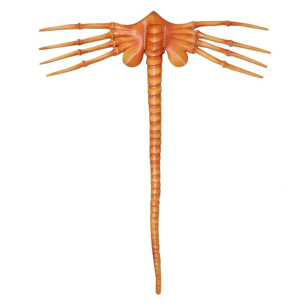 Skræmmende Alien Facehugger maske til Halloween kostume. Latex cosplay til uhyggelige fester.
