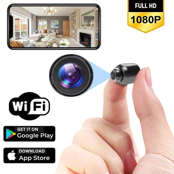 Full HD overvågningskamera med 160° vidvinkel og nattesyn, sikrer krystalklar hjemmesikkerhed dag og nat.