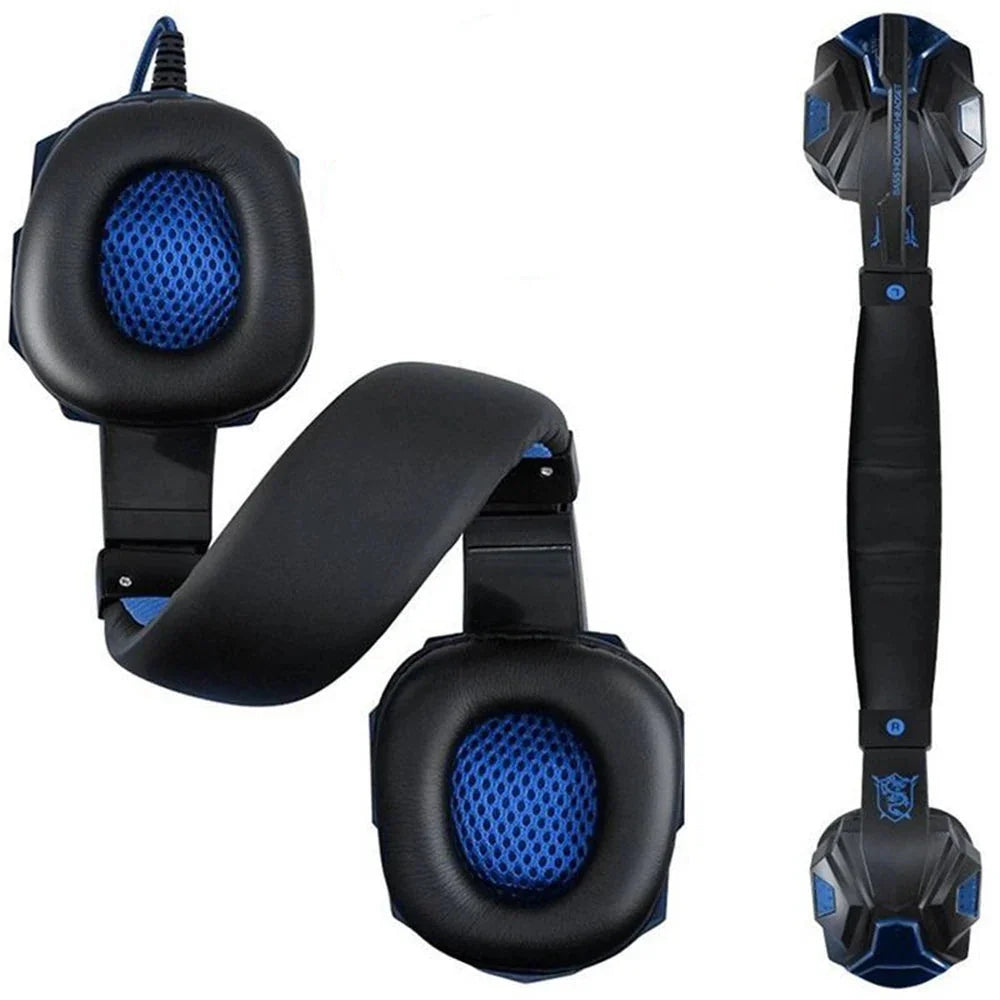 Gaming headset med krystalklar lyd, kraftig bas og støjreducerende mikrofon til optimal kommunikation i spil.