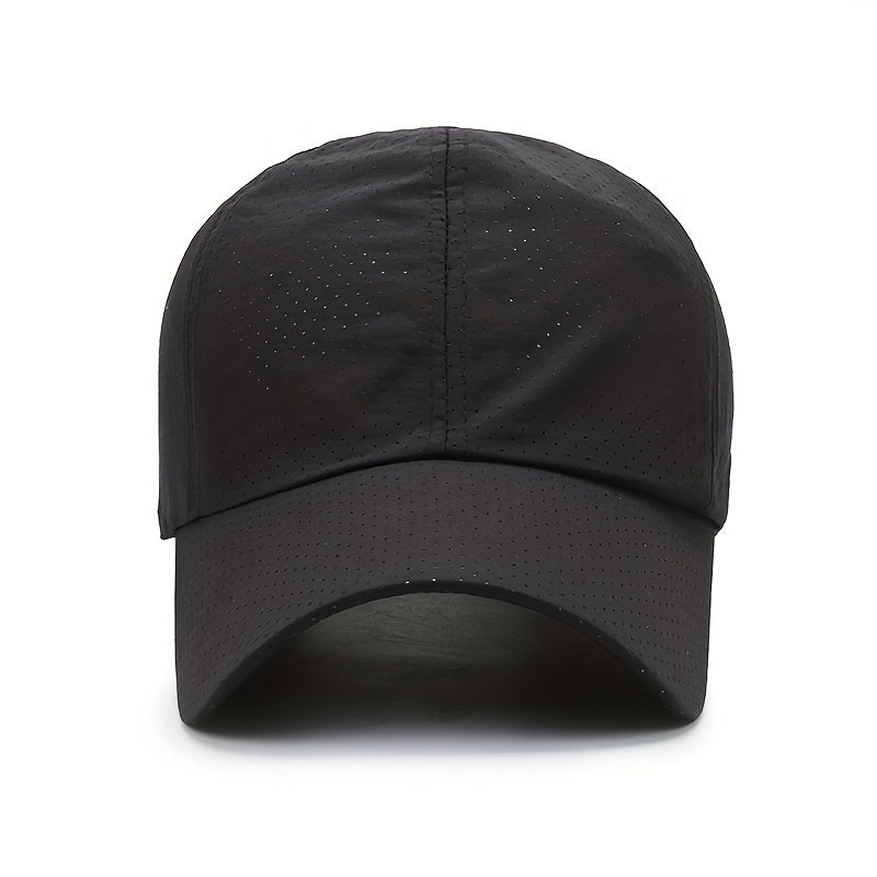 Unisex sommer kasket med hurtigtørrende materiale og UV-filter.