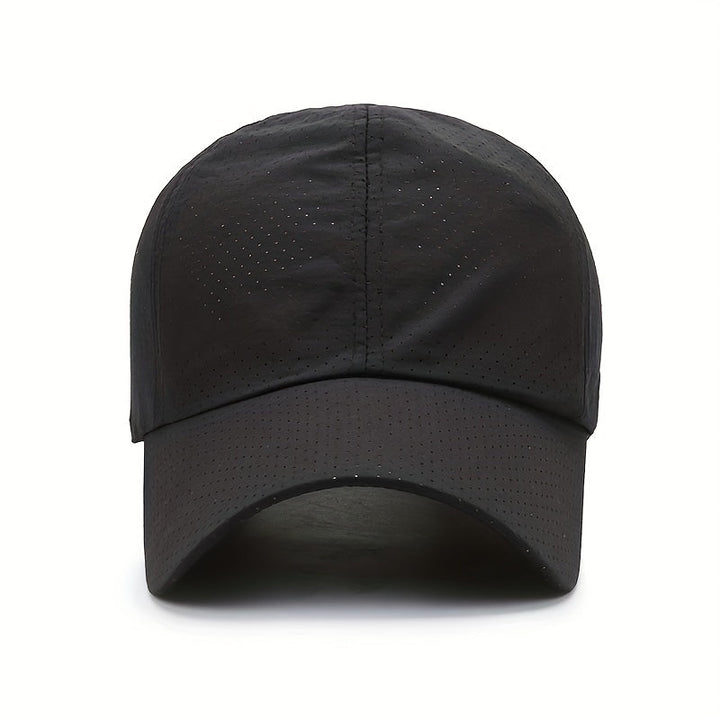 Unisex sommer kasket med hurtigtørrende materiale og UV-filter.