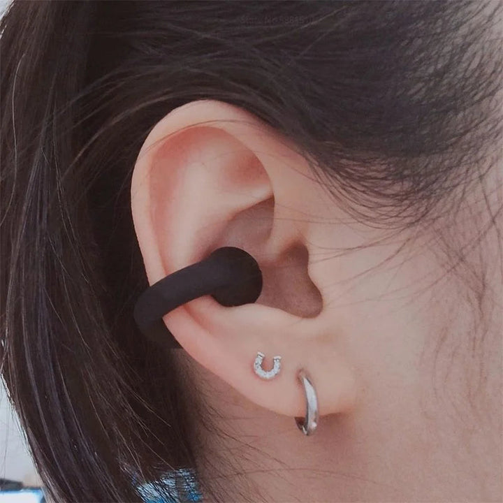Unisex trådløse benledningshøretelefoner til sport, musik og fritidsaktiviteter udendørs med bluetooth.