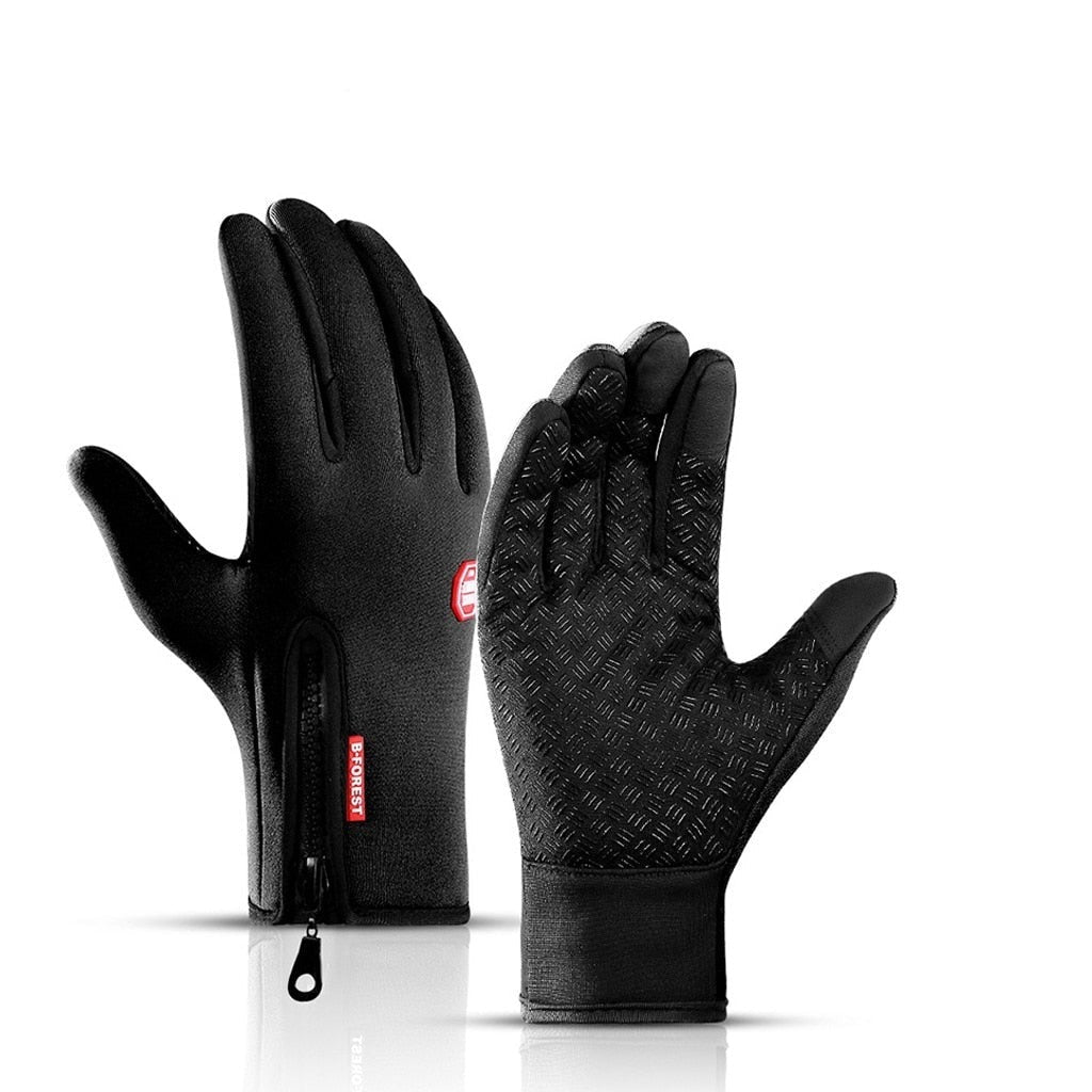 Vandtætte unisex vintertermohandsker med touchscreen funktion. Perfekt til kuldebeskyttelse under cykling & udendørs sport.