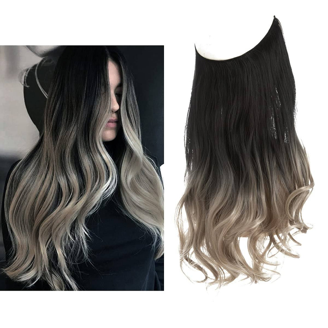 Halo extensions for langt og fyldigt hår. Usynlig komfort for moderne kvinder.
