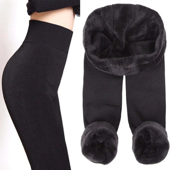 Vinter leggings til kvinder, varme og forede for ultimativ komfort og stil i koldt vejr.
