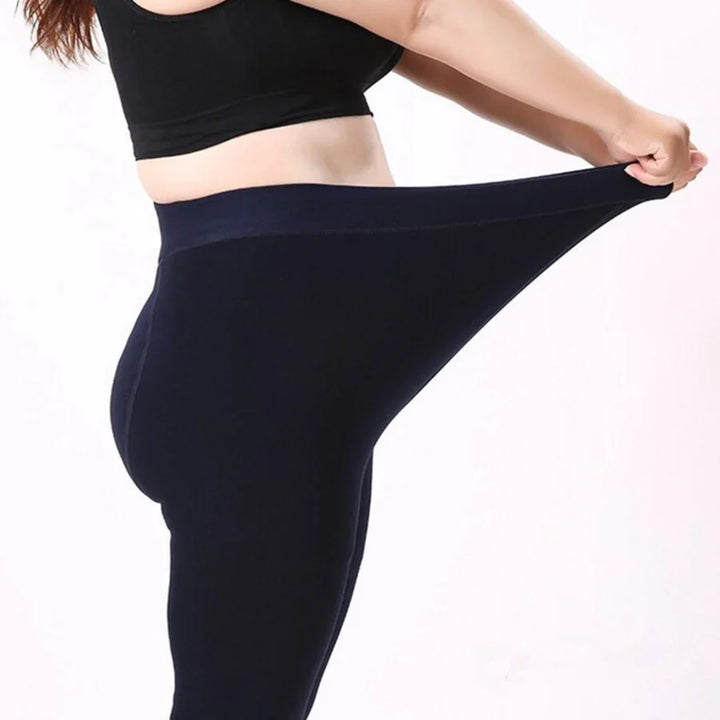 Termiske leggings til damer med blødt for, perfekte som varme hverdagsbukser i vintermånederne.